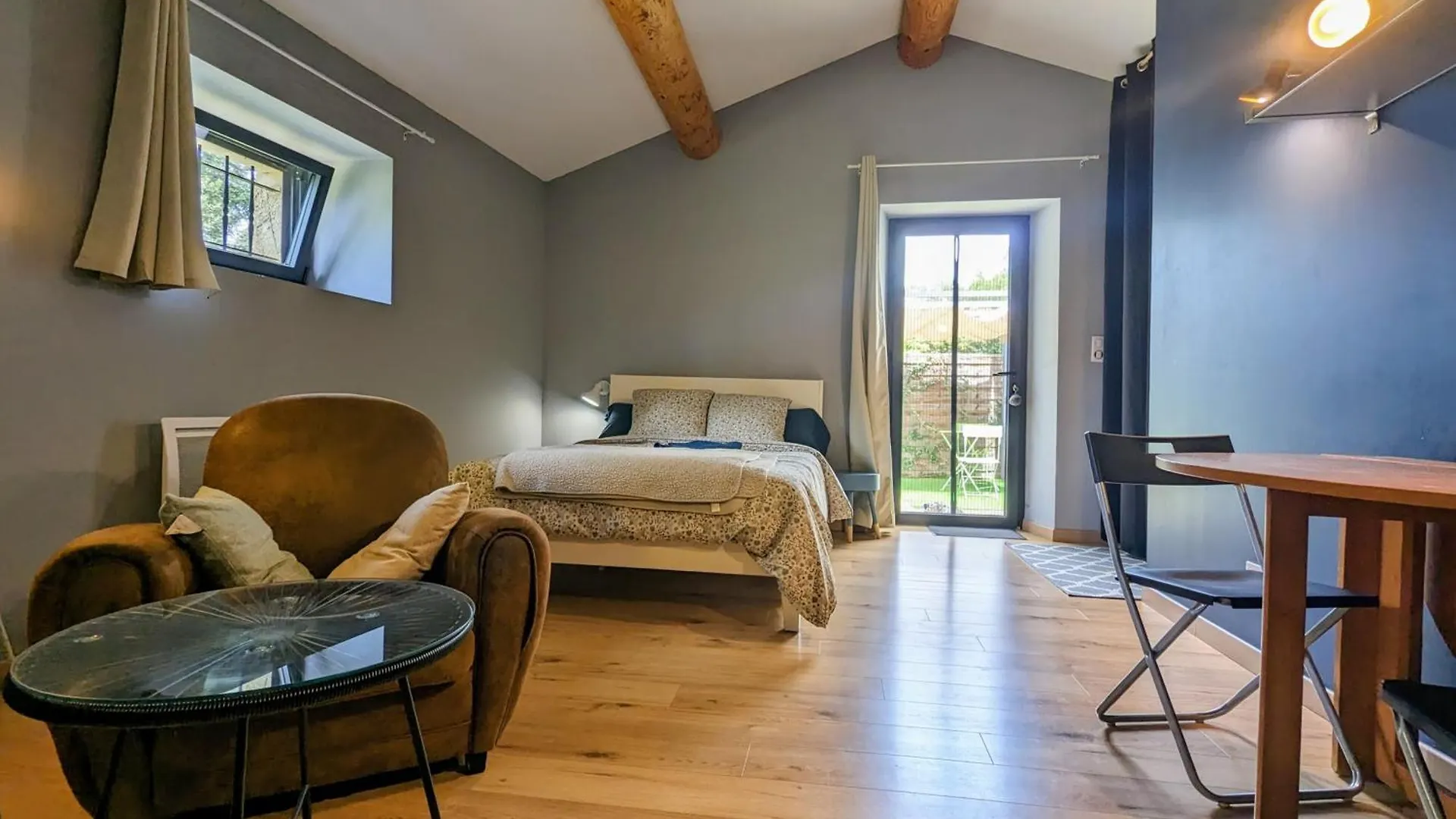 Studio Du Petit Caillou En Drome Provencale , Jacuzzi Privatif En Supplement Saint-Restitut Appartement